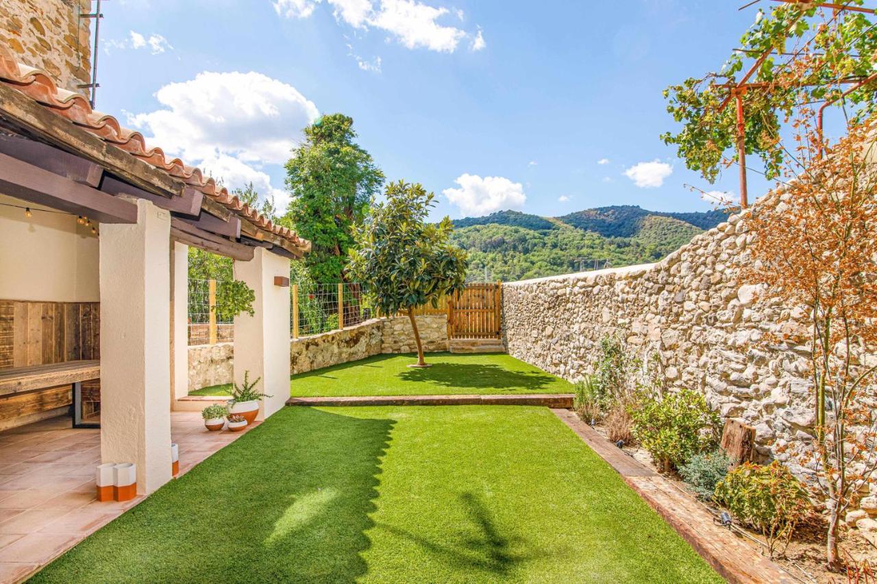 El Molino De Besalu Casa Con Jardin Villa Buitenkant foto