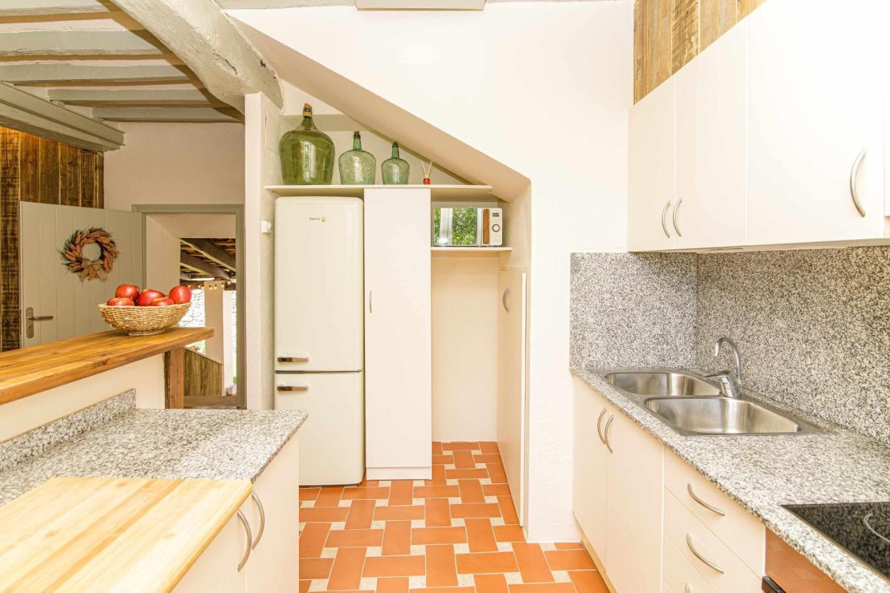 El Molino De Besalu Casa Con Jardin Villa Buitenkant foto
